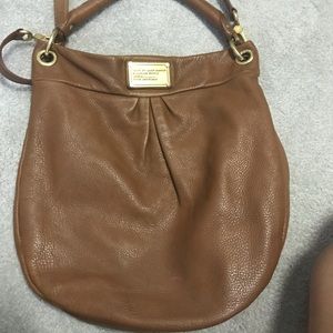 Marc Jacobs Brown Leather Classic Q Hillier Hobo